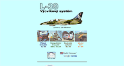 Desktop Screenshot of l-39.cz