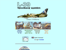 Tablet Screenshot of l-39.cz